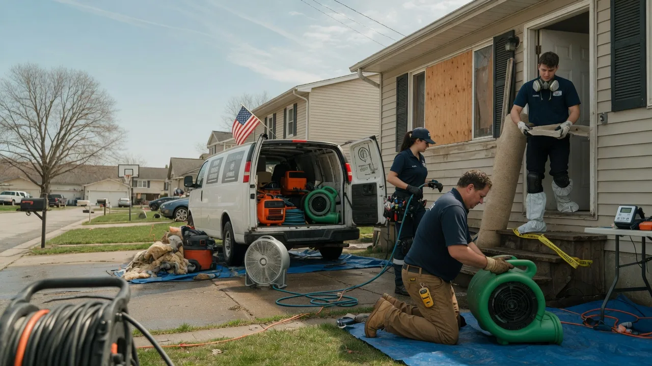 Water Damage Restoration in Glade Valley, NC near me